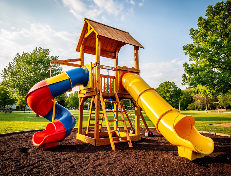 Spielturm Rutsche Sicherheitscheck Bayern